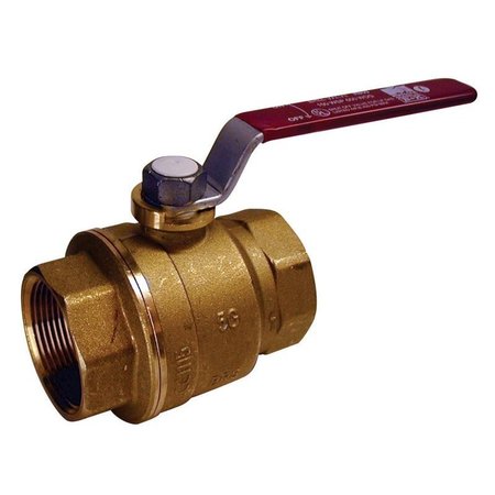 MUELLER Ball Valve Brs Fip 1.5" 116-2-112